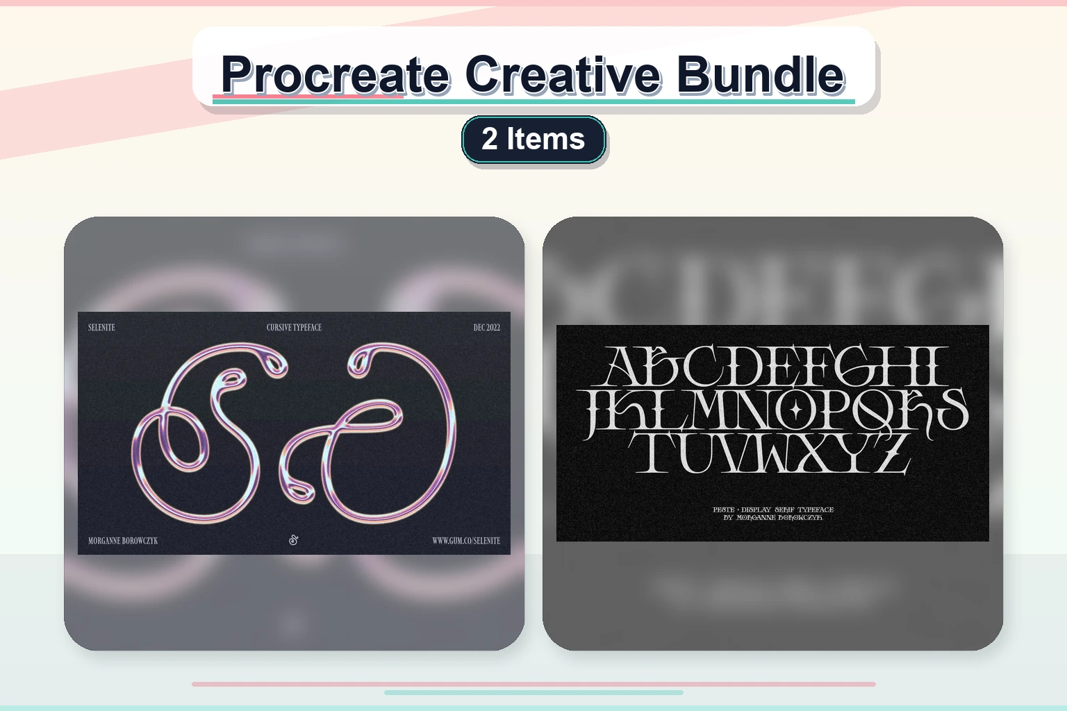 Procreate Creative Bundle - 2 Items 1 procreate creative bundle 2 items collage a31fbe69 1779183645
