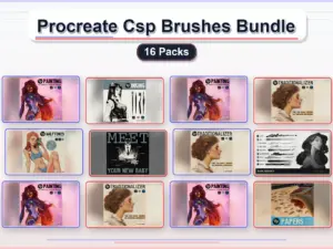 procreate csp brushes bundle 16 packs collage 02246da2 1779183572