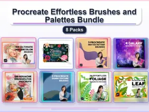 procreate effortless brushes and palettes bundle 8 packs collage 60d5172e 1779181035