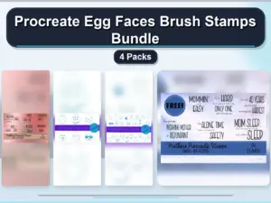 procreate egg faces brush stamps bundle 4 packs collage a68d6af7 1779182487