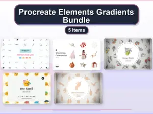 procreate elements gradients bundle 5 items collage b8790537 1779180802