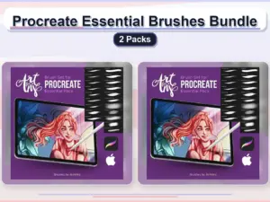 procreate essential brushes bundle 2 packs collage 0844a3d1 1779182157