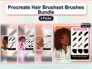 procreate hair brushset brushes bundle 4 packs collage ef0dfcd2 1779181888