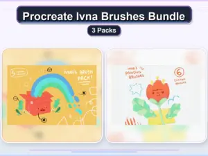 procreate ivna brushes bundle 3 packs collage 9dc5418b 1779183310