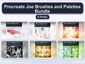 procreate joe brushes and palettes bundle 6 packs collage 2df2328f 1779183367