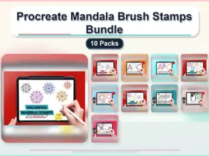 procreate mandala brush stamps bundle 10 packs collage fce302c6 1779182919