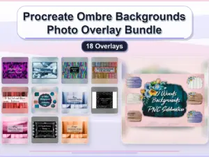 procreate ombre backgrounds photo overlay bundle 18 overla collage 6111010c 1779182718