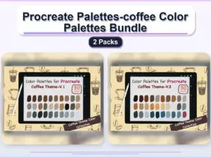 procreate palettes coffee color palettes bundle 2 packs collage b103f85e 1779183374