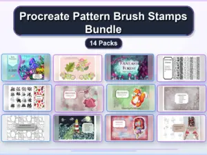 procreate pattern brush stamps bundle 14 packs collage 712c26e2 1779181374