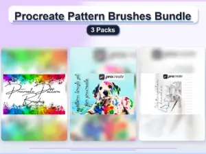 procreate pattern brushes bundle 3 packs collage 41f68e65 1779182577