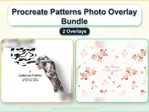 procreate patterns photo overlay bundle 2 overlays collage 0269edd0 1779181933