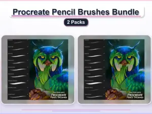 procreate pencil brushes bundle 2 packs collage add9c991 1779182698