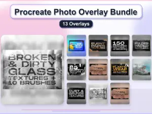 procreate photo overlay bundle 13 overlays collage ffd82504 1779181923