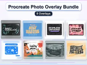 procreate photo overlay bundle 8 overlays collage 70620103 1779181914