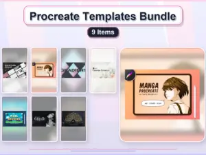 procreate templates bundle 9 items collage aa607b26 1779182603