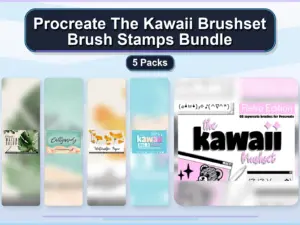 procreate the kawaii brushset brush stamps bundle 5 packs collage 83dcd344 1779180675