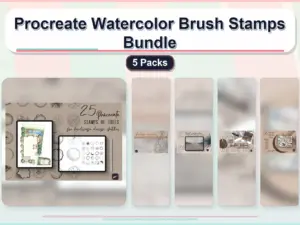 procreate watercolor brush stamps bundle 5 packs collage 8960f9c5 1779182158