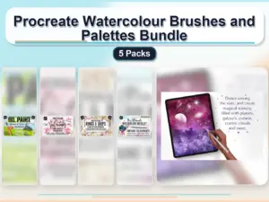 procreate watercolour brushes and palettes bundle 5 packs collage 2574bff3 1779181709