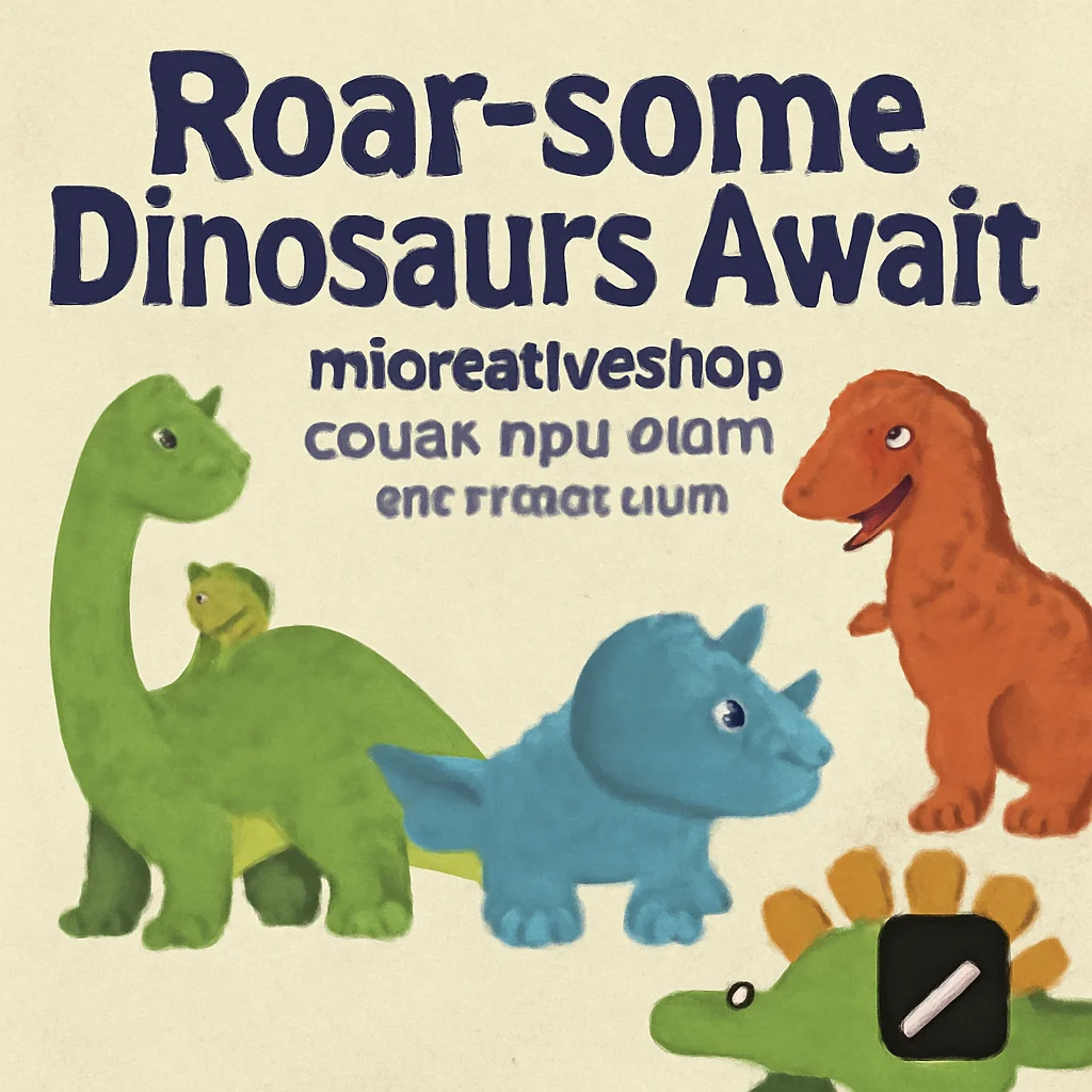 roar some dinosaurs await mlcreativeshop collection part 2 f 1255
