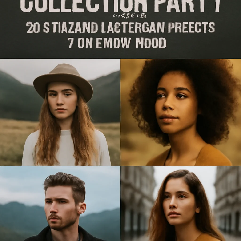RockboyStudio Collection Part 1: 20 Stunning Lightroom Presets for Every Mood