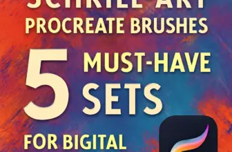 schrill art procreate brushes 5 must have sets for digital a 1458