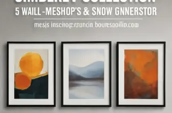 simberev collection 5 wall mockups snow generator for stunn 1474