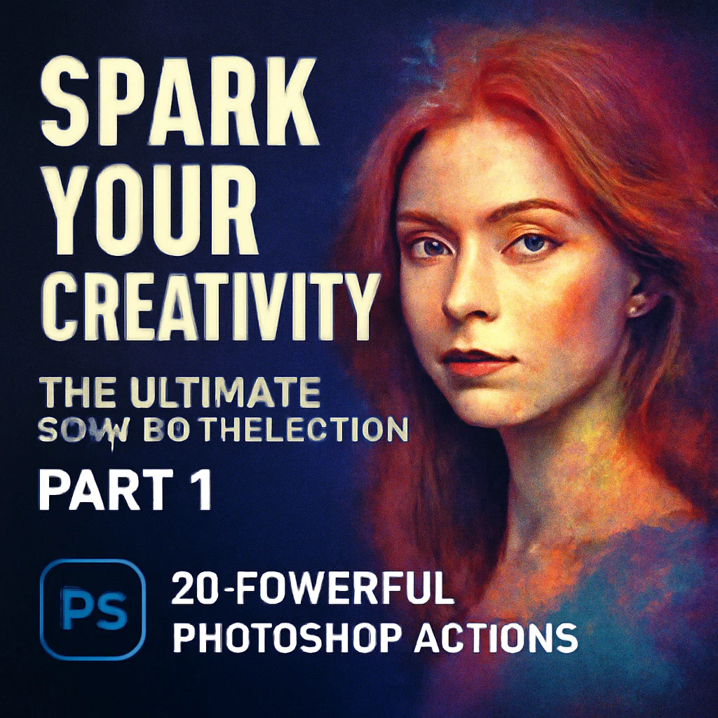 Spark Your Creativity: The Ultimate denis154 Collection Part 1 (20 Powerful Photoshop Actions)