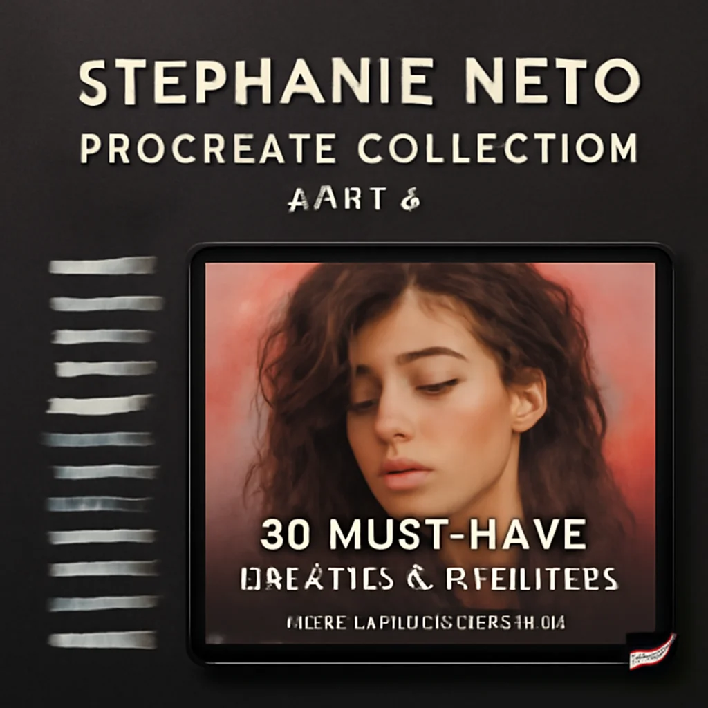 Stephanie Neto Procreate Collection Part 2: 20 Must-Have Brushes & Palettes for Digital Artists