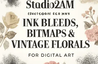 studio2am collection part 5 ink bleeds bitmaps vintage flor 1522