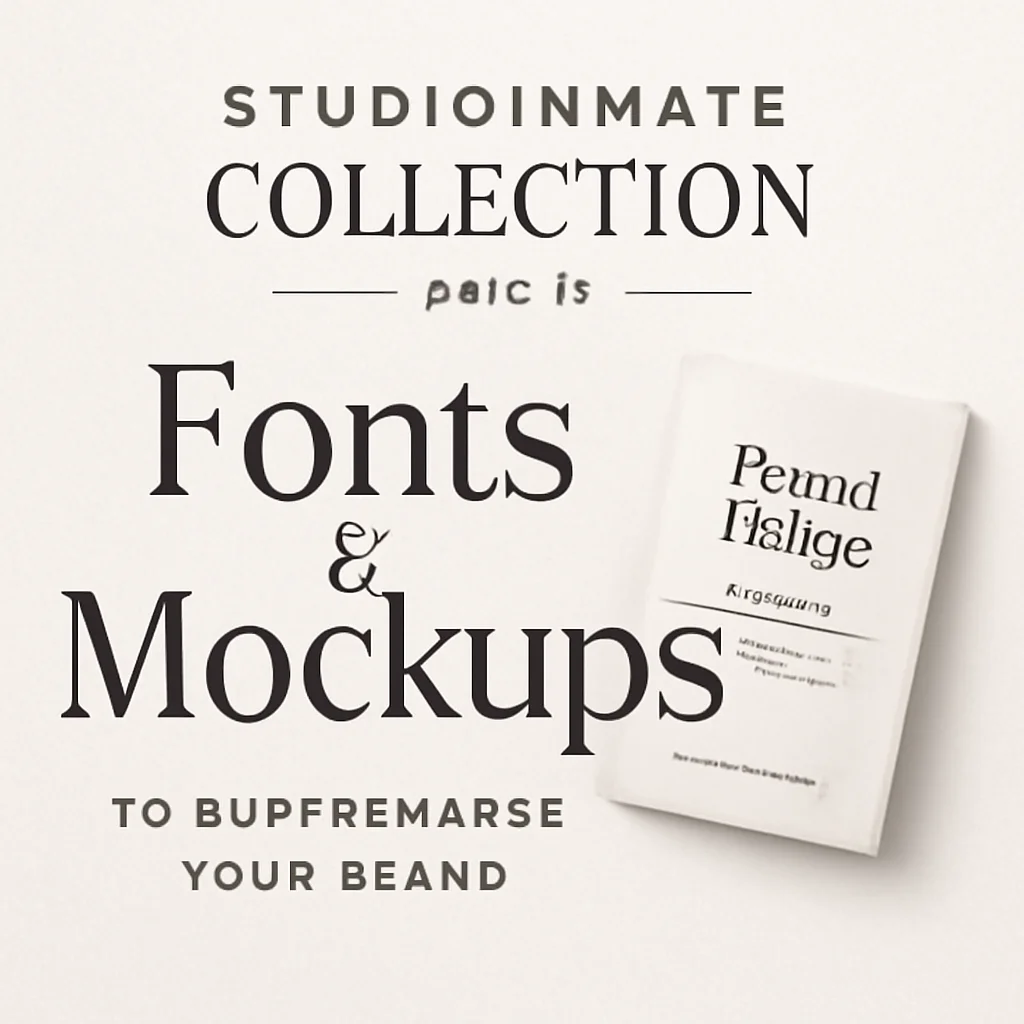 StudioInnate Collection Part 4: Fonts & Mockups to Supercharge Your Brand