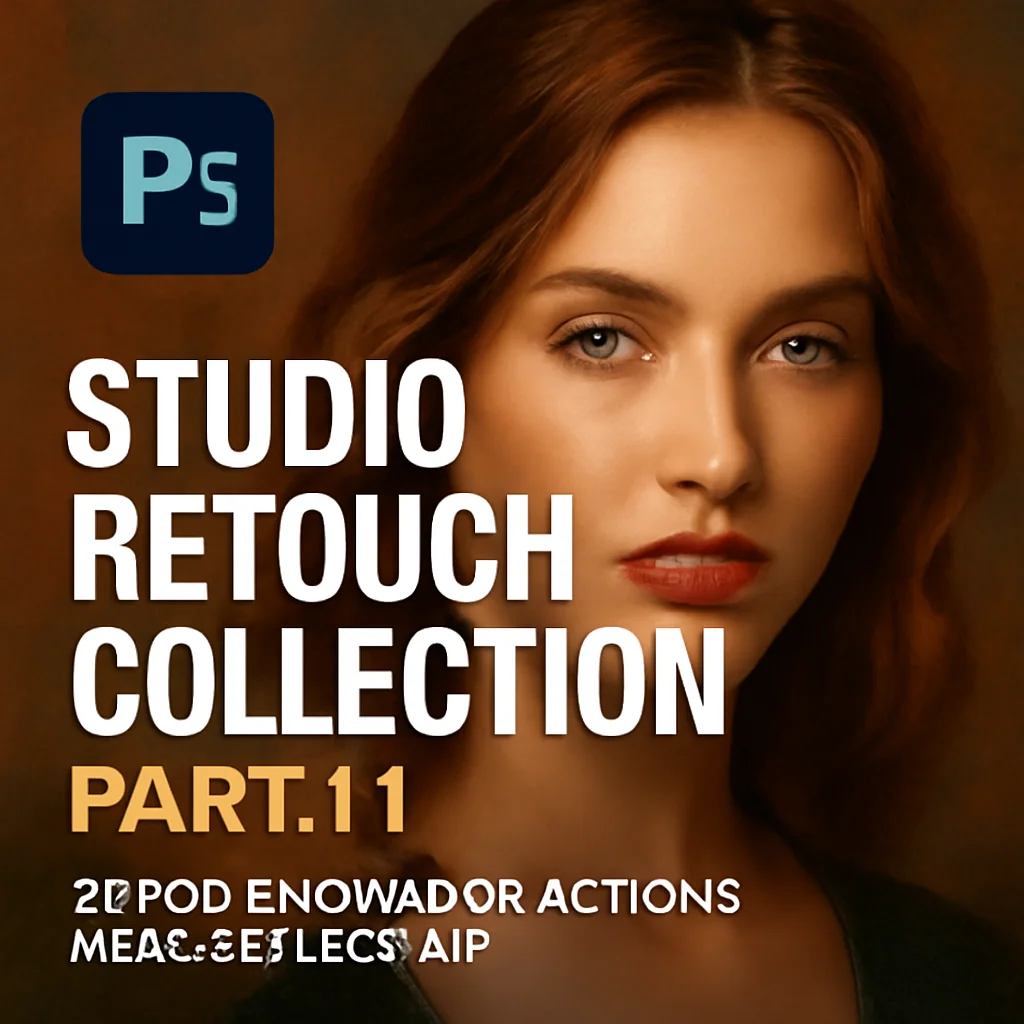 Studioretouch Collection Part 11: 20 Pro Photoshop Actions for Limitless Art 🎨