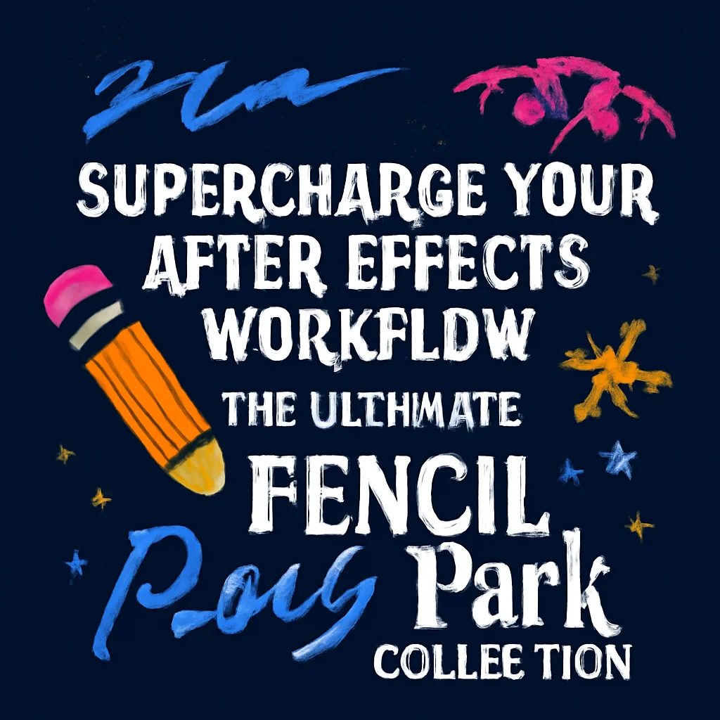Supercharge Your After Effects Workflow: The Ultimate PENCIL Park Collection 🎨✨
