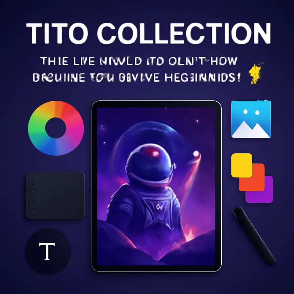 Elevate Your Art with the TempCraft Collection: 17 Premium 3D & Procreate Assets