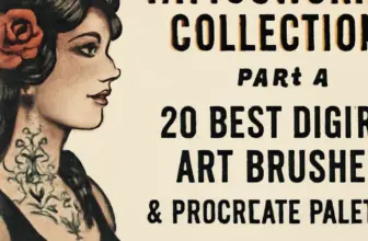 tattooworker collection part 2 20 best digital art brushes 1592