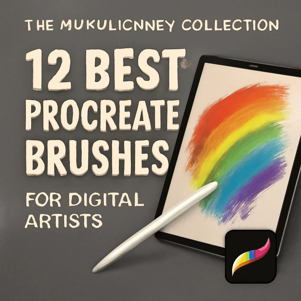 The Maxulichney Collection: 12 Best Procreate Brushes for Digital Artists 🎨