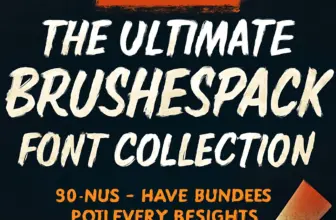 the ultimate brushespack font collection part 150 20 must ha 676