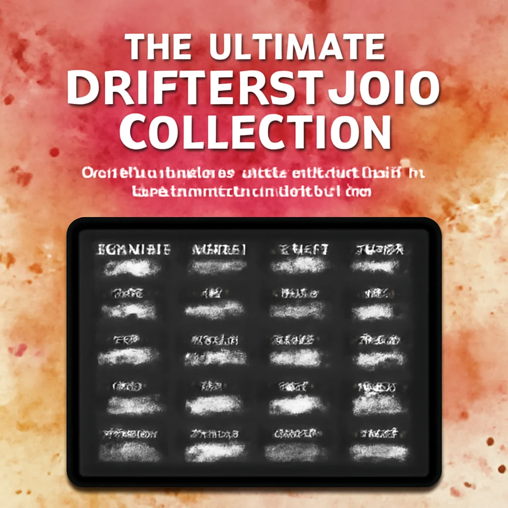 The Ultimate Drifterstudio Collection: 18 Must-Have Watercolor & Splatter Brush Kits for Procreate