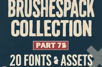 the ultimate brushespack collection part 78 20 fonts assets 604
