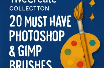 tivecreate collection 20 must have photoshop gimp brushes f 363