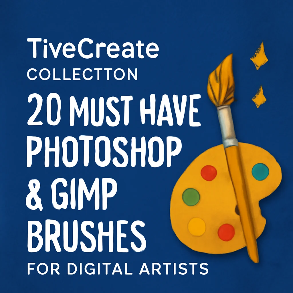 TiveCreate Collection: 20 Must-Have Photoshop & GIMP Brushes for Digital Artists 🎨✨ 1 tivecreate collection 20 must have photoshop gimp brushes f 363