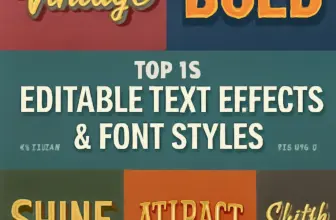 top 15 editable text effects font styles by rwgusev part 2 1443
