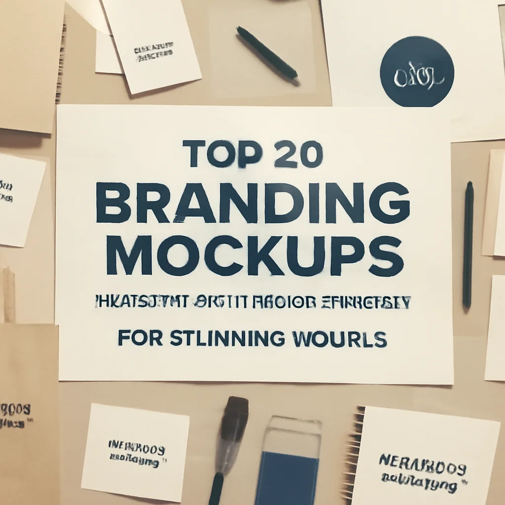 20 Must-Have Mockups for Designers: brushespack Collection Part 223 🎨✨