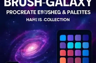 top 20 brush galaxy procreate brushes palettes part 21 coll 520