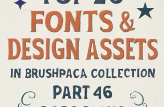 top 20 fonts design assets in brushespack collection part 4 572