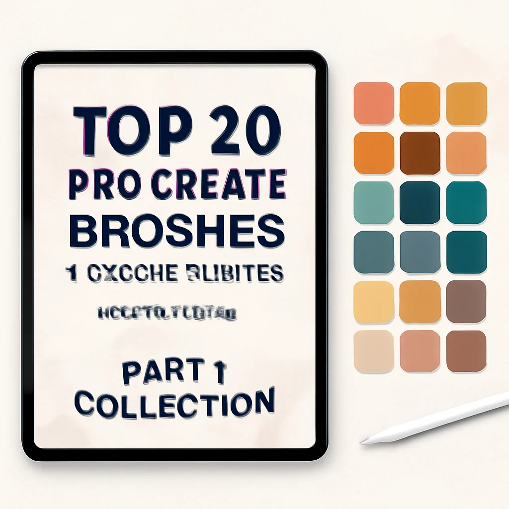 Top 20 Procreate Brushes & Color Palettes by stephanie-neto: Part 1 Collection 🎨