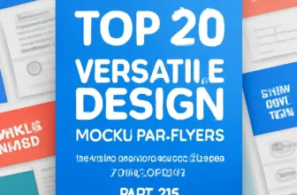 top 20 versatile design mockups flyers the ultimate brushes 738