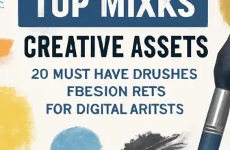top miksks creative assets 20 must have brushes design kits 1246