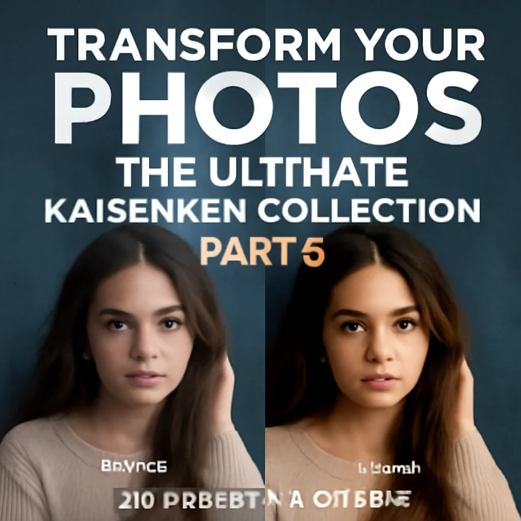 Transform Your Photos: The Ultimate kaiserken Collection Part 5 (20 Presets & Actions)