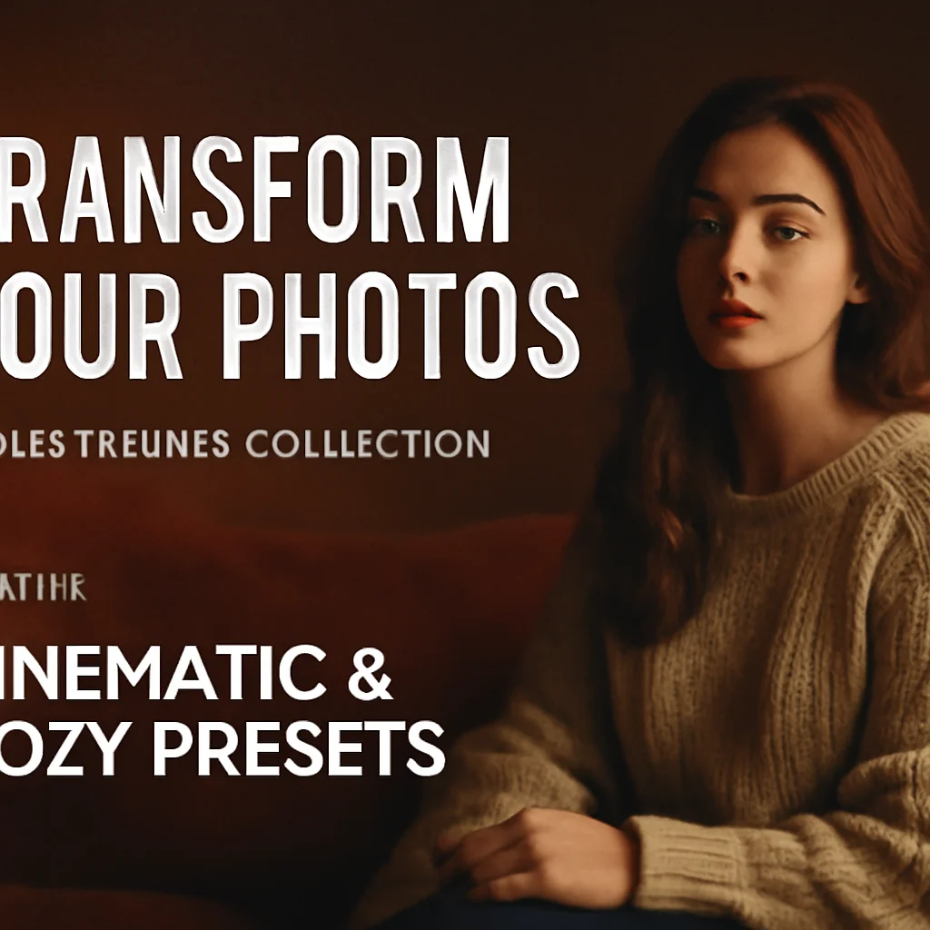 Transform Your Photos with Volusthemes Collection Part 6: Cinematic & Cozy Presets