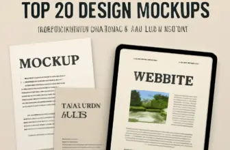 transform your portfolio top 20 design mockups in the brushe 770
